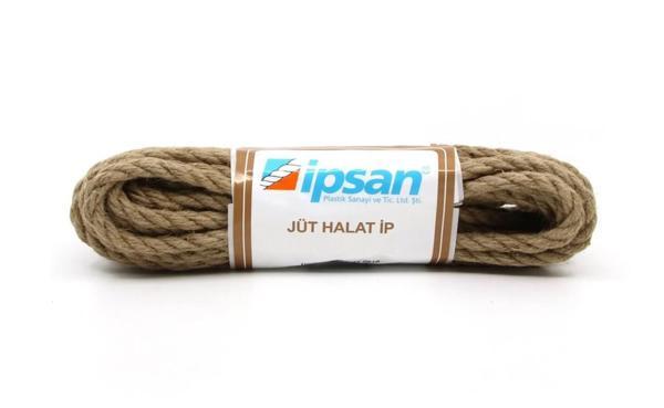 İpsan Paketli Jüt Halat İp 8mm 10mt - Image 1