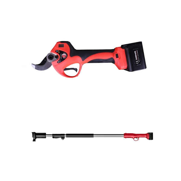 DAKKIN 8611/7612 40mm 21V Led Ekran Uzatma Borulu Set Kablosuz Akülü Budama Makası - Image 1