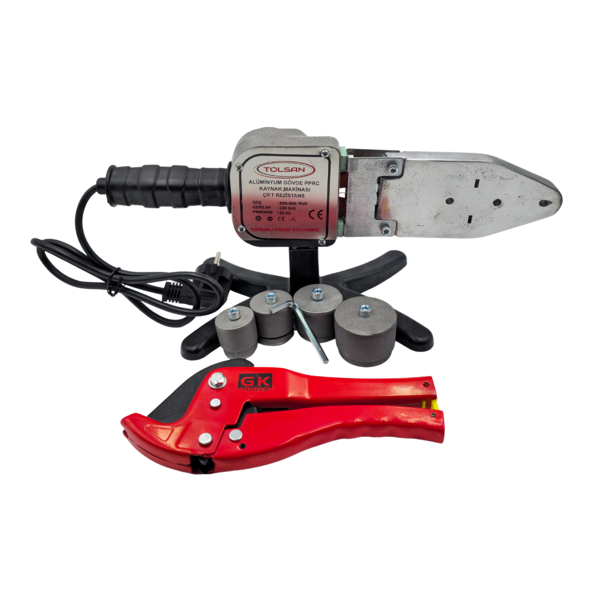 Fixonic Tolsan FOBK1600 1600W Çift Rezistanslı PPRC Plastik Boru Kaynak Makinesi Seti - Image 1