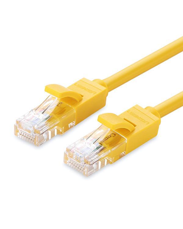 UGREEN CAT5e Ethernet Kablosu, 1 Metre, Sarı, 11230 - Image 1