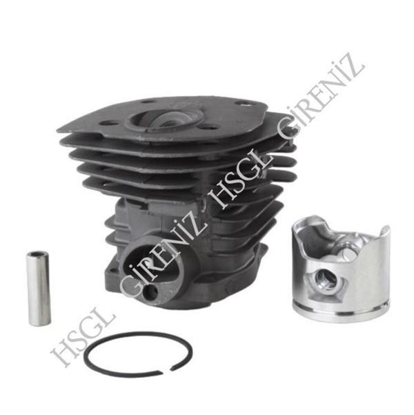 HSGL Husqvarna 346 / 350 / 351 Uyumlu 44 mm Silindir Piston Seti  Komple Yedek Parça - Image 1
