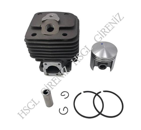 HSGL Motorlu Testere STIHL 08 Uyumlu 49 mm Silindir Piston Seti   Komple Yedek Parça - Image 1