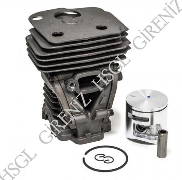 HSGL Husqvarna 445 Uyumlu 42 mm Silindir Piston Seti  Motorlu Testere Yedek Parça - Image 1
