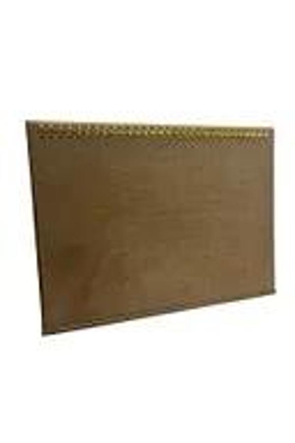 Süet Kumaş Sütlü Kahve Renk 24/34  Cm Enine Tırnaklı Ayaklı Tesbih-kolye-zincir Sergileme Standı - Image 1