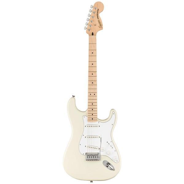 Squier Affinity Stratocaster Akçaağaç Klavye Olympic White Elektro Gitar - Image 1