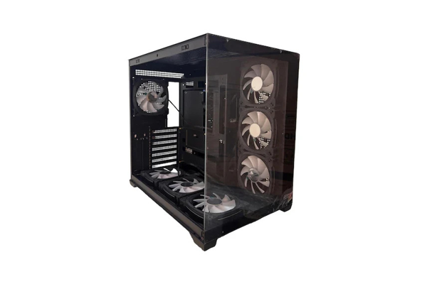 Gamx Puncher 7X12 Fan Rgb Kumandalı Akvaryum Gaming Kasa 600W 80+ - Image 1