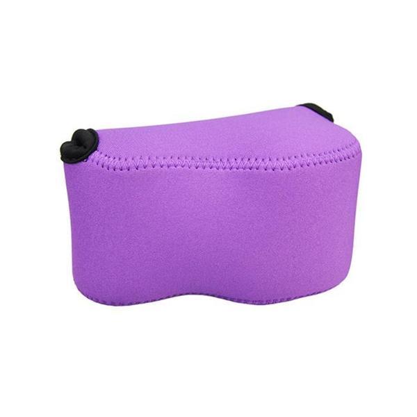 JJC OC-S1 Neoprene Mirrorless Makina Kılıfı (Mor) - Image 1