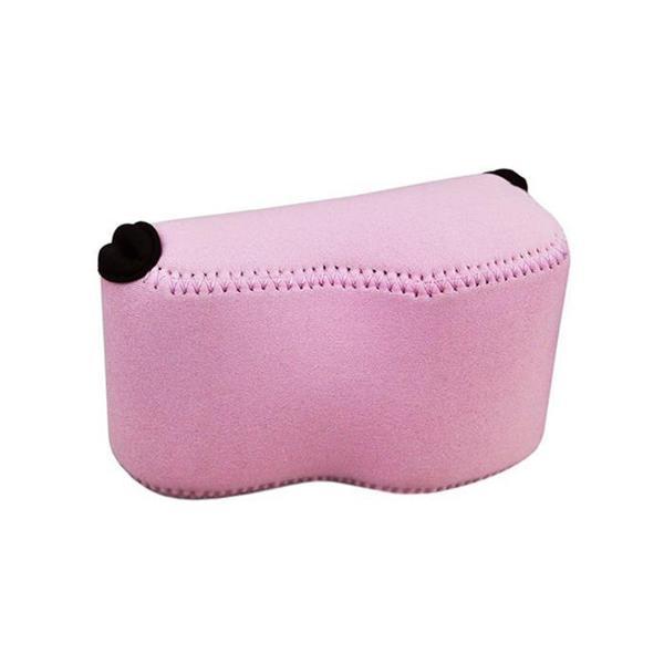 JJC OC-S1 Neoprene Mirrorless Makina Kılıfı (Pembe) - Image 1