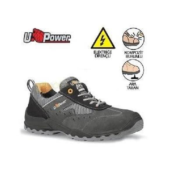 U-POWER Brezza S1P ithal Kompozit Burunlu İş Ayakkabısı - Image 1