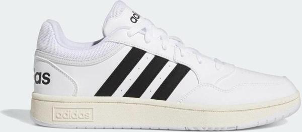 adidas Siyah - Erkek Günlük Spor Ayakkabı Hoops 3.0 Gy5434 Beyaz 43 1/3 - Image 1