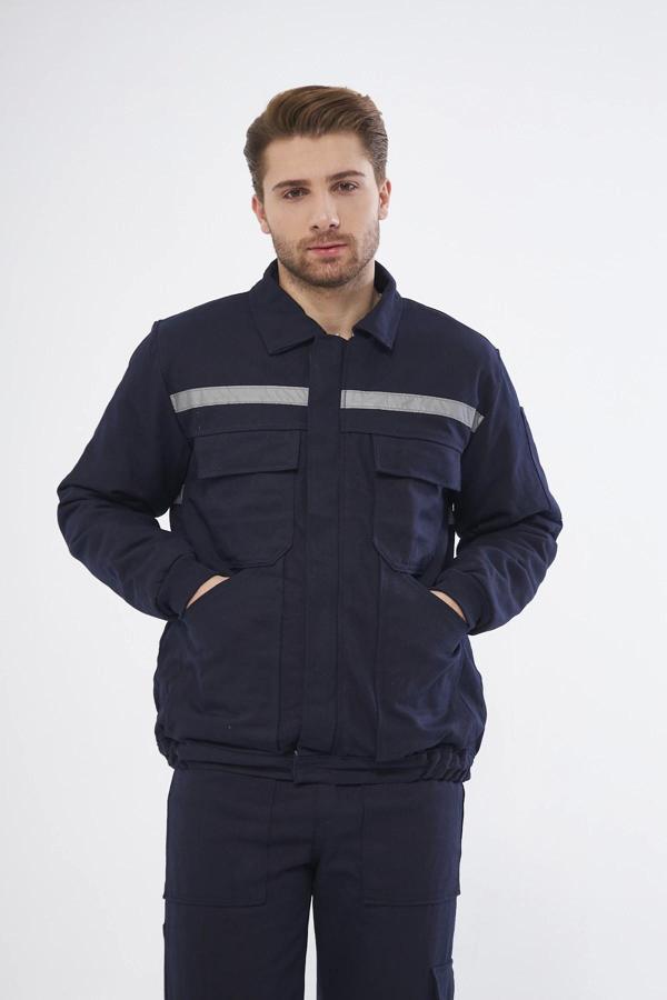 Mont 7/7 Gabardin %100 Pamuk Reflektörlü Kapitoneli Kışlık - Image 1
