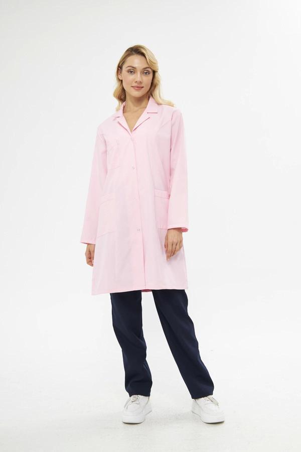İş Önlüğü Bayan Alpaka Pembe - Image 1