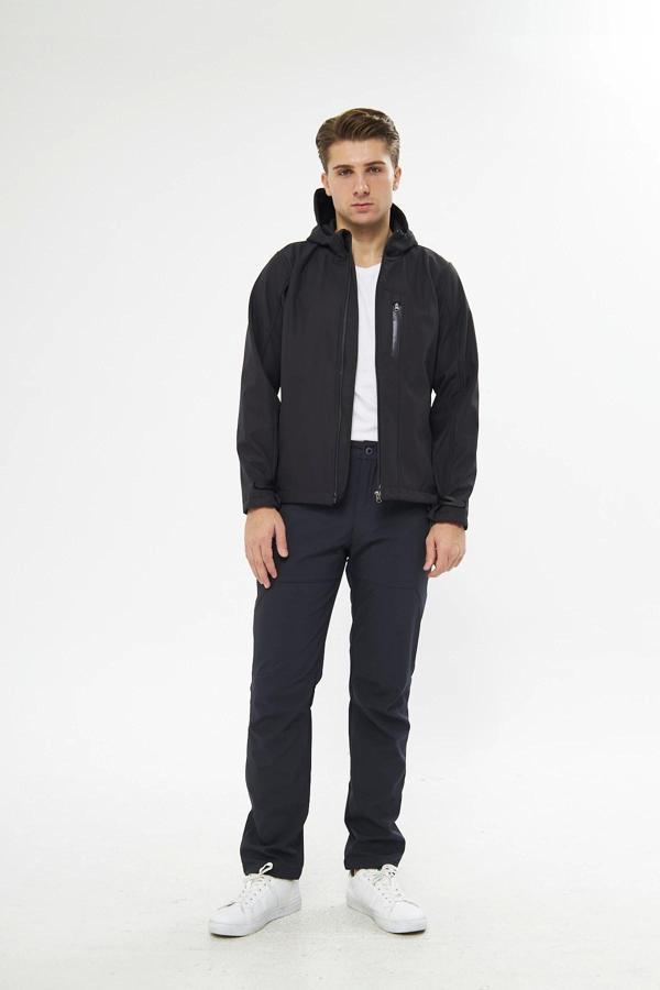 Orange Safety Softshell Gri Mont Ceket - Image 1