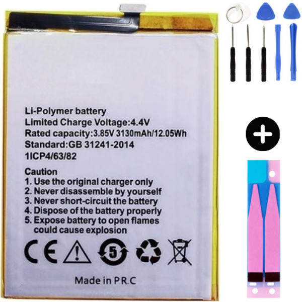 Casper A1 Uyumlu Güçlendirilmiş İthal Pil + Montaj Seti - Image 1