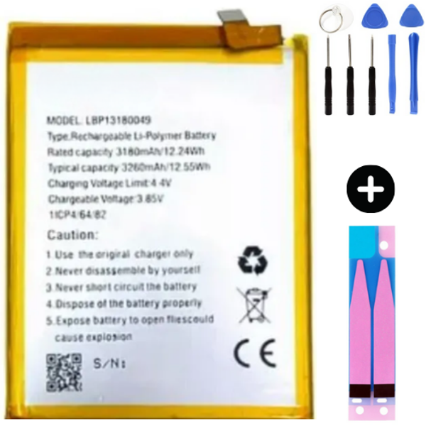 Casper E3 Uyumlu Güçlendirilmiş İthal Pil + Montaj Seti - Image 1