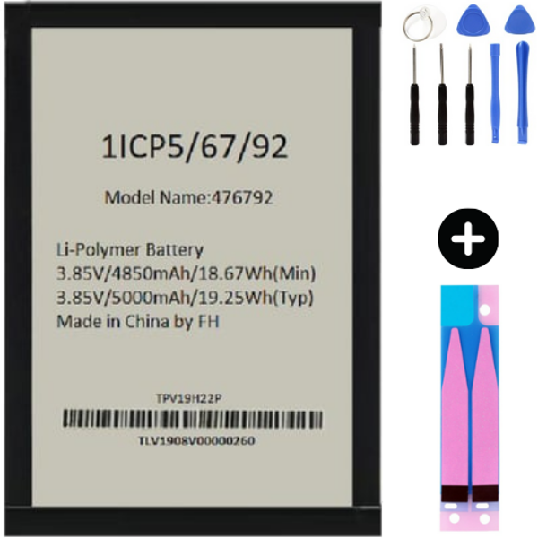 Casper G5 Uyumlu Güçlendirilmiş İthal Pil + Montaj Seti - Image 1