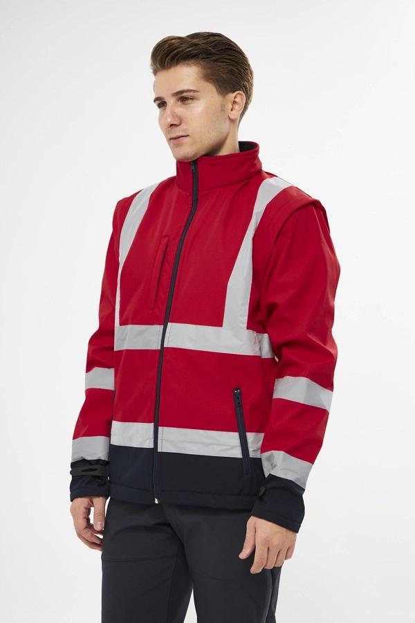 Mervem Softshell Mont Reflektörlü Kolları Çıkmalı - Image 1