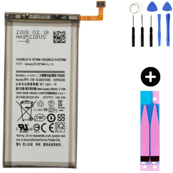 Samsung Galaxy S10 Lite G973f Uyumlu Güçlendirilmiş İthal Pil + Montaj Seti - Image 1