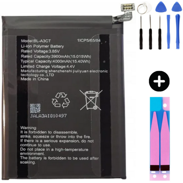 General Mobile GM 20 BL-A3CT Uyumlu Güçlendirilmiş İthal Pil + Montaj Seti - Image 1