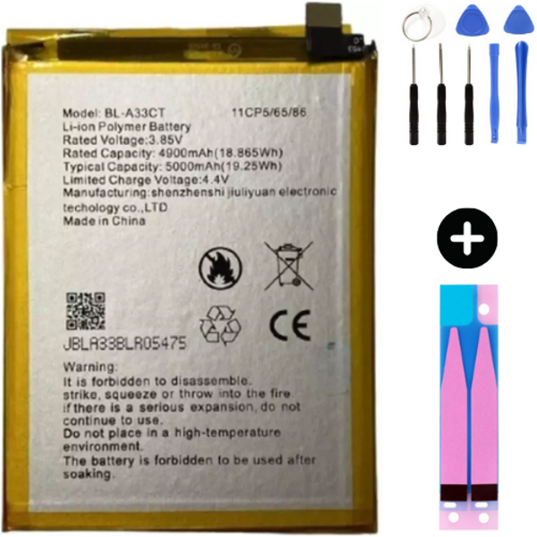 General Mobile GM 22 Plus BL-A33CT Uyumlu Güçlendirilmiş İthal Pil + Montaj Seti - Image 1
