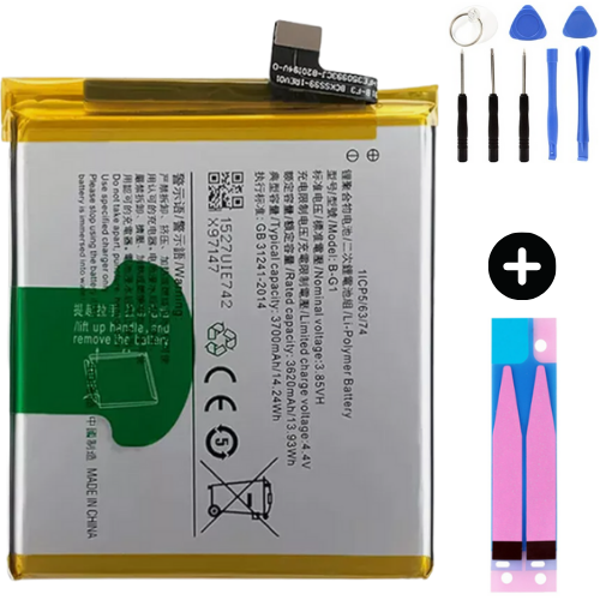 Vivo V15 Pro Uyumlu Güçlendirilmiş İthal Pil + Montaj Seti - Image 1