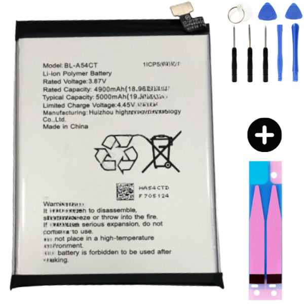 General Mobile GM 23 SE BL-A54CT Uyumlu Güçlendirilmiş İthal Pil + Montaj Seti - Image 1