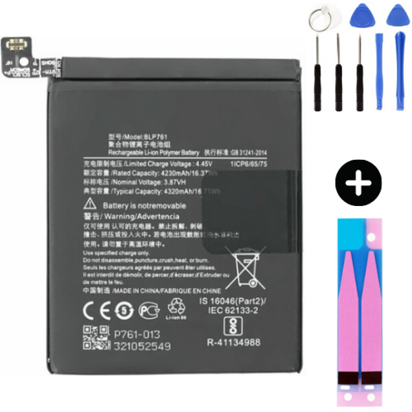 Oneplus 8 BLP761 Uyumlu A Kalite Batarya Pil + Montaj Seti - Image 1