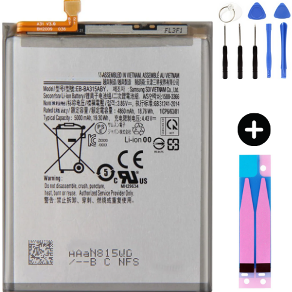 Samsung A32 A Kalite Batarya Pil + Montaj Seti - Image 1