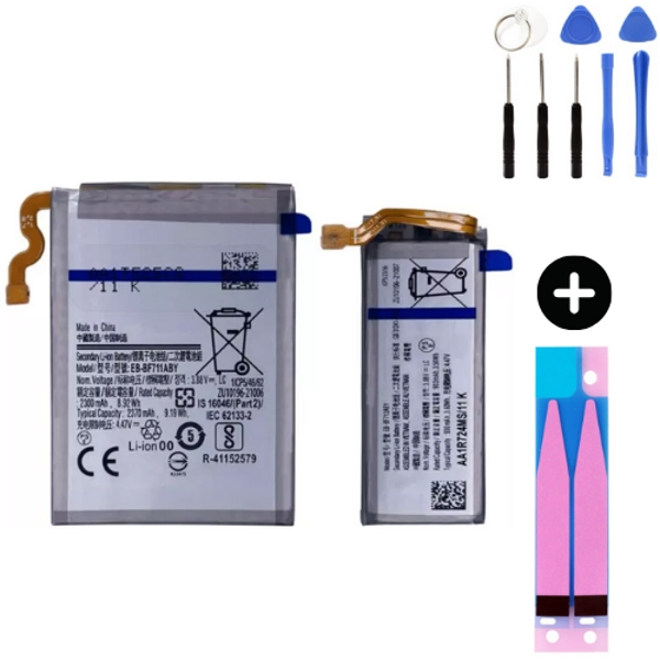 Samsung Galaxy Z Flip 3 Uyumlu Güçlendirilmiş İthal Pil + Montaj Seti - Image 1