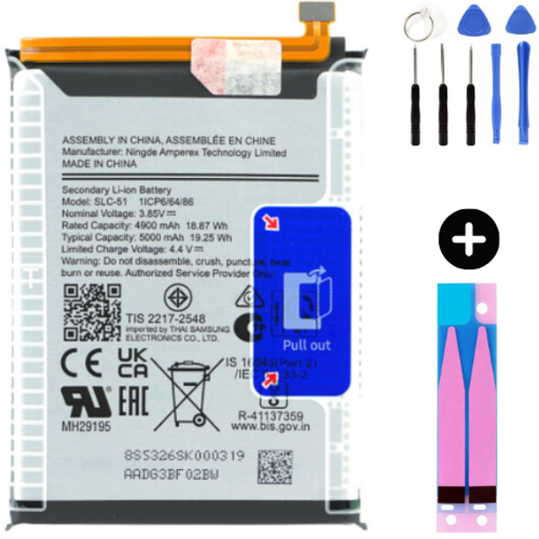 Samsung Galaxy A05S A057 Uyumlu A Kalite Batarya Pil + Montaj Seti - Image 1