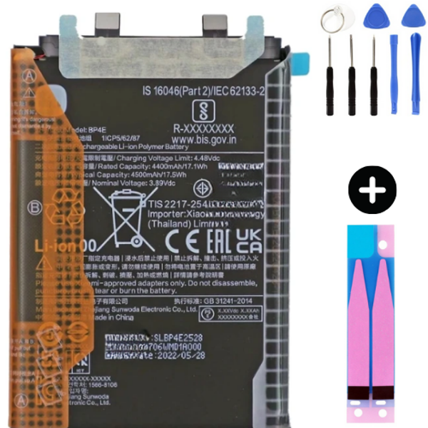 Xiaomi Mi 13 Lite BP4E Uyumlu Güçlendirilmiş İthal Pil + Montaj Seti - Image 1