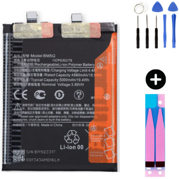 Xiaomi Mi 13 Ultra BP4G Uyumlu Güçlendirilmiş İthal Pil + Montaj Seti - Image 1