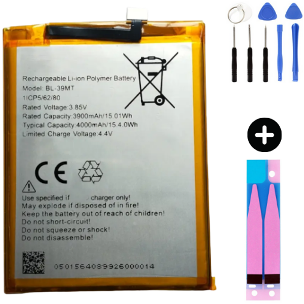 Tecno Camon 15 Pro BL-39MT Uyumlu A Kalite Batarya Pil + Montaj Seti - Image 1
