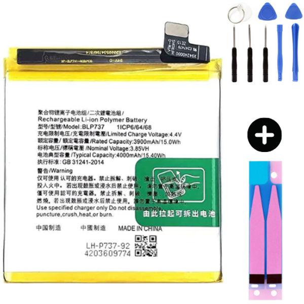 Oppo Reno 2Z BLP737 Uyumlu A Kalite Batarya Pil + Montaj Seti - Image 1