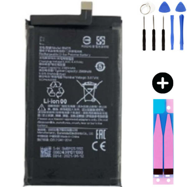 Xiaomi Mi Mix Fold 1 BM25 Uyumlu A Kalite Batarya Pil + Montaj Seti - Image 1