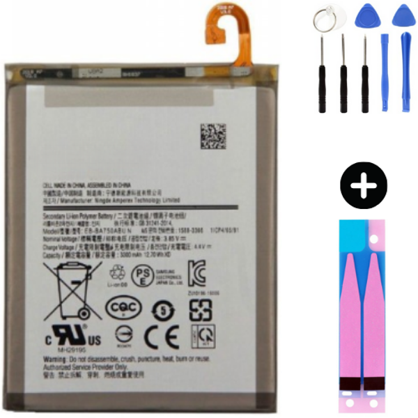 Samsung Galaxy a7 2018 A750f Uyumlu A Kalite Batarya Pil + Montaj Seti - Image 1