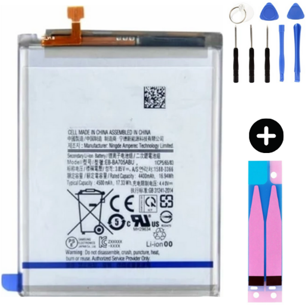 Samsung Galaxy A70 A705f Uyumlu Güçlendirilmiş İthal Pil + Montaj Seti - Image 1
