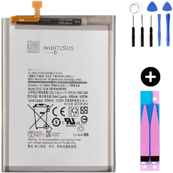 Samsung Galaxy M13 4G M135f Uyumlu A Kalite Batarya Pil + Montaj Seti - Image 1