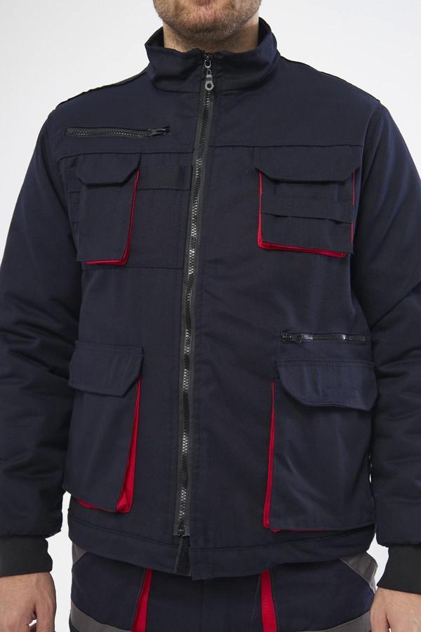 Orange Safety Lacivert Harman Karışımı Ceket - Image 1