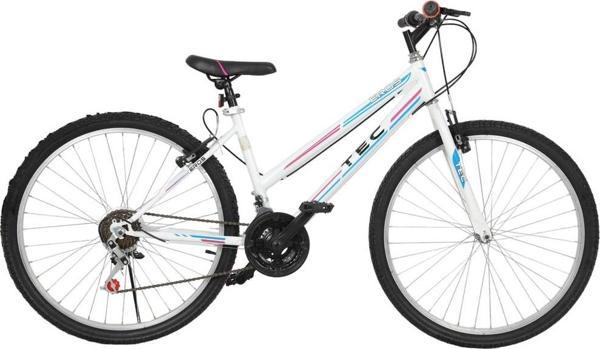 Belderia Tec Eros 24" Jant 21 Vites V-fren Beyaz-pembe Dağ Bisikleti - Image 1