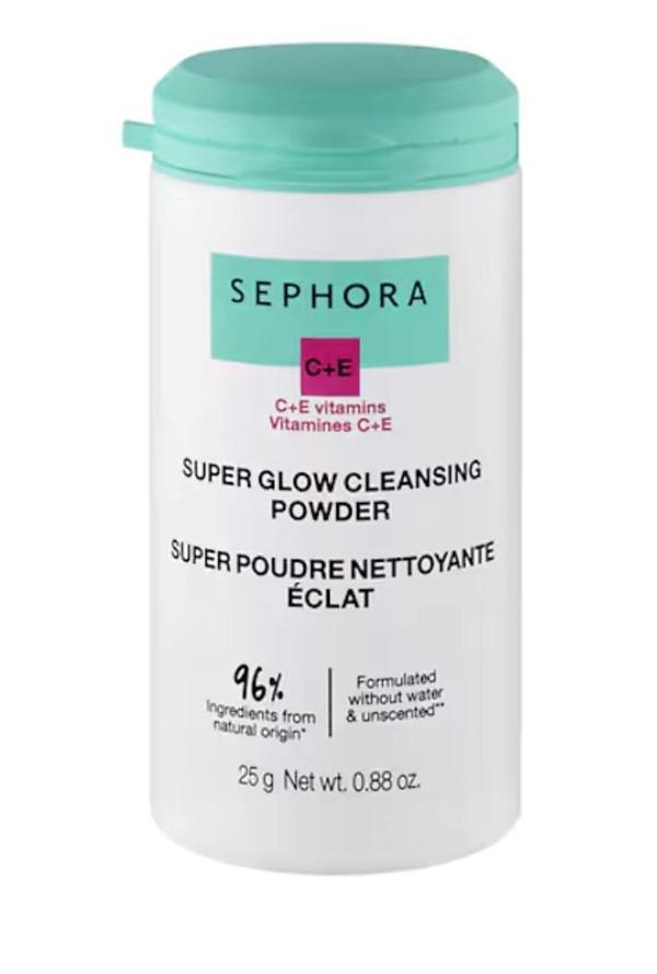 SEPHORA COLLECTION Super Glow Cleansing Powder - Vitamin C+E Yüz Temizleme Tozu - Image 1