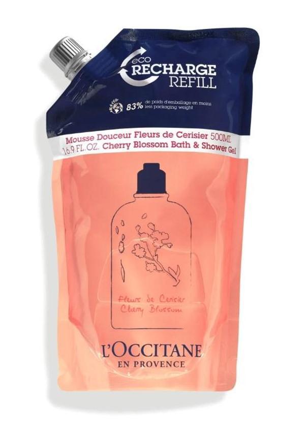 L'occitane  Kiraz Çiçeği Duş Jeli Eko-Yedek 500 ML  - Image 1