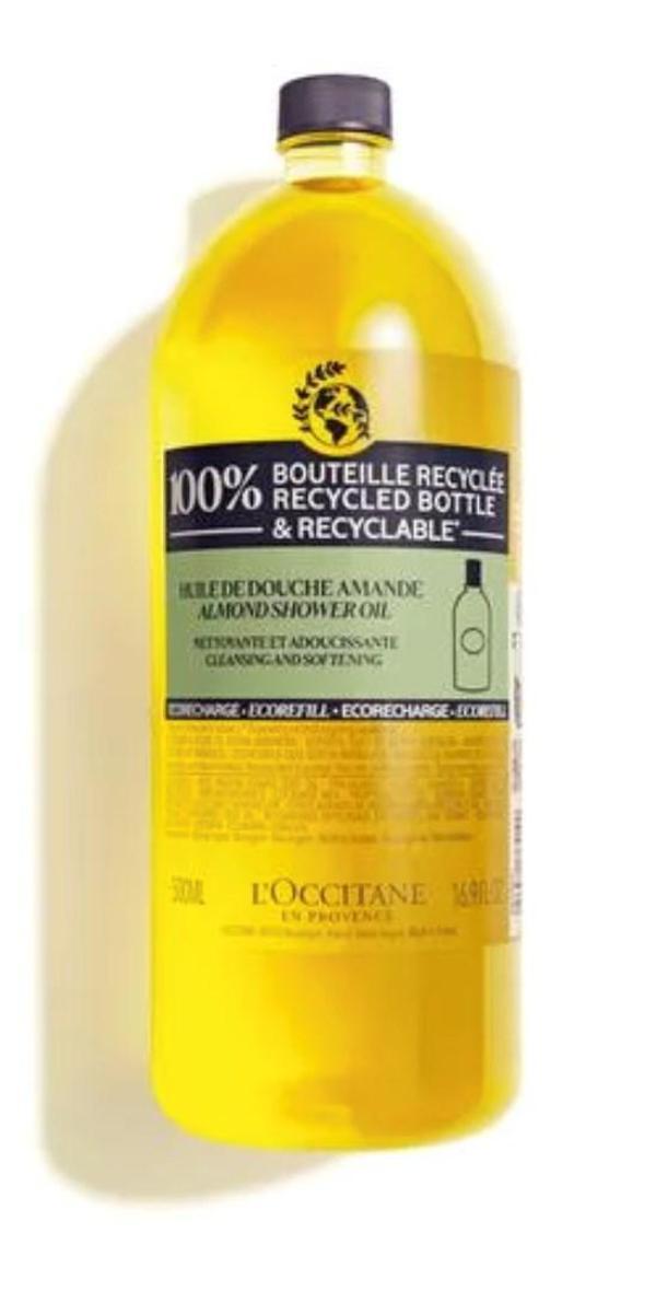 L'occitane Badem Duş Yağı Eko-Yedek 500 ML  - Image 1