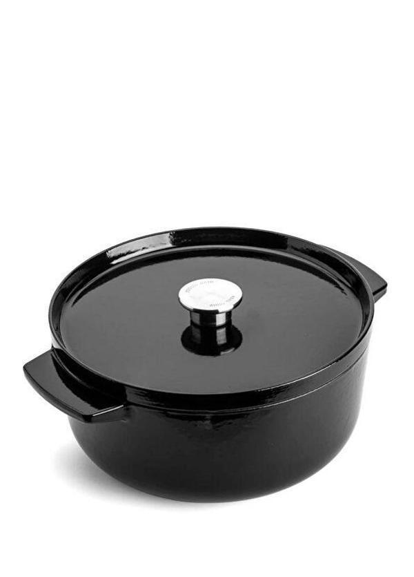 Kitchenaid Siyah Döküm Demir Tencere 26 cm - Image 1