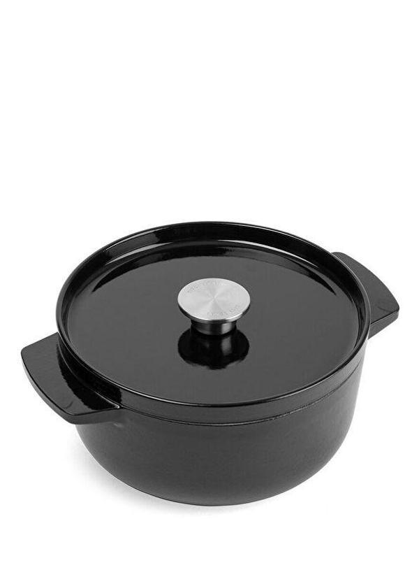 Kitchenaid Siyah Döküm Demir Tencere 22 cm - Image 1