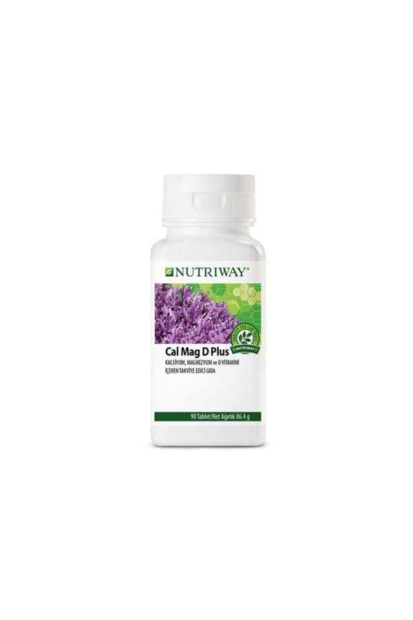 Amway Calcium Magnesium D Plus Nutrıway™ 90 Tbl - Image 1