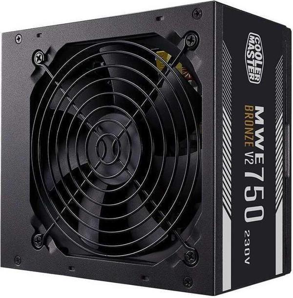 Cooler Master 750W 80+ BRONZE MWE v2 MPE-7501-ACABW-BEU 12cm Fanlı Power Supply - Image 1