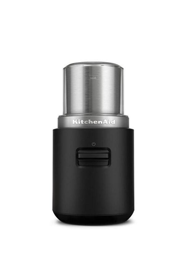 Kitchenaid Go Siyah Kablosuz Serisi Bataryasız Kahve Öğütücüsü - Image 1