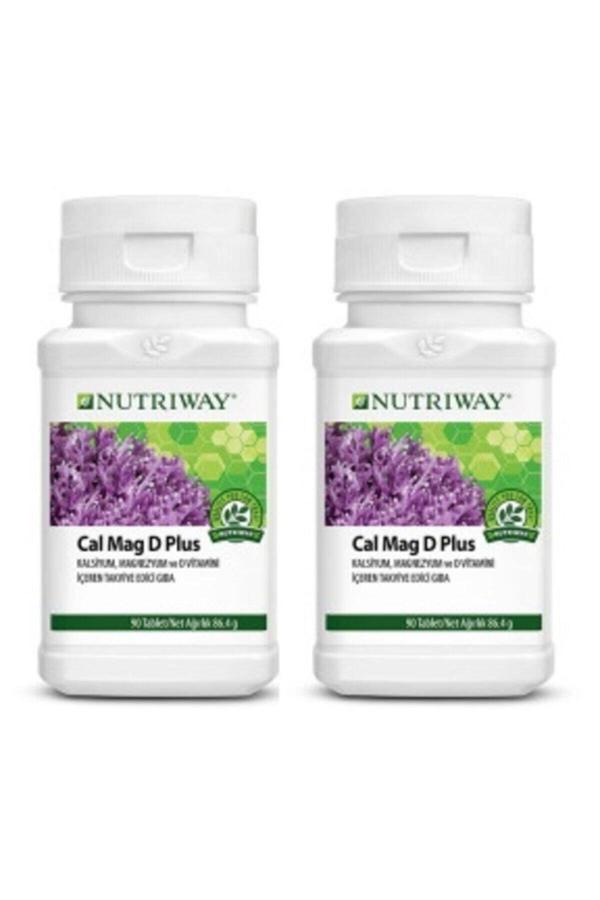 Amway Calcium Magnesium D Plus Nutrıway 90 Tablet +Calcium Magnesium D Plus Nutrıway 90 Tablet Hediyeli - Image 1
