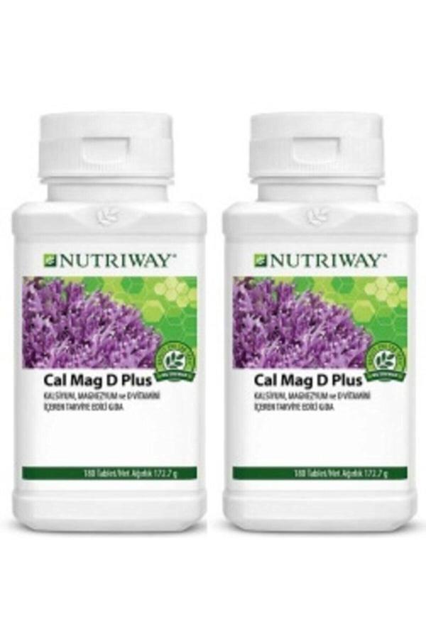 Nutriway Amway Calcium Magnesium D Plus 180 Tablet X 2 Kutu - Image 1